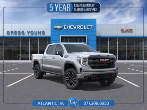 Gray 2026 GMC Sierra 1500 AT4 for sale in Atlantic, IA