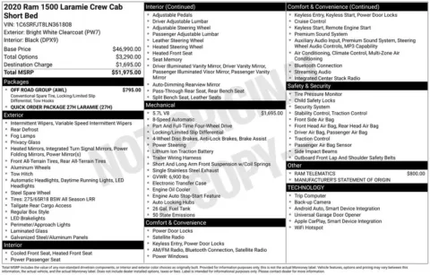 Photos of 2020 Ram 1500 Laramie for sale in Atlantic, IA at Gregg Young Automotive of Atlantic