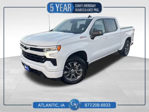 White 2023 Chevrolet Silverado 1500 RST for sale in Atlantic, IA