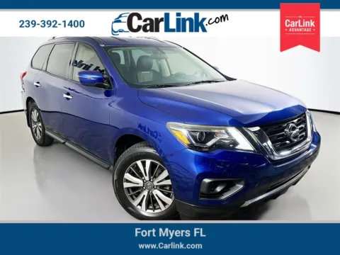 Blue 2018 Nissan Pathfinder S for sale in Fort Myers, FL