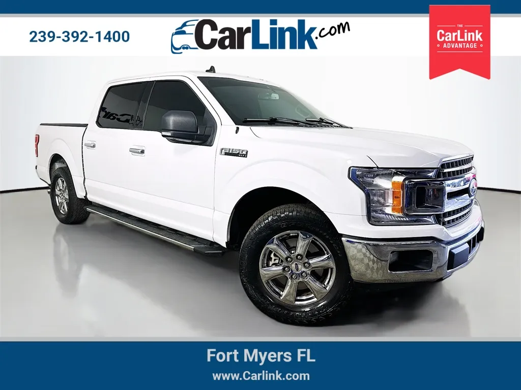 White 2019 Ford F-150 XLT for sale in Fort Myers, FL