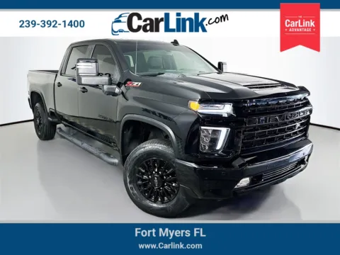 Black 2021 Chevrolet Silverado 2500HD LTZ for sale in Fort Myers, FL