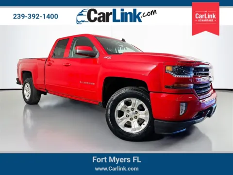 Red 2016 Chevrolet Silverado 1500 LT for sale in Fort Myers, FL