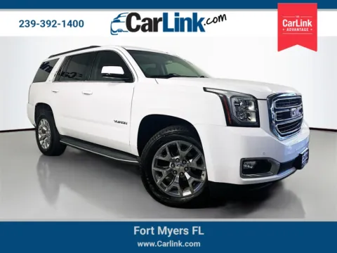 White 2015 GMC Yukon SLT for sale in Fort Myers, FL