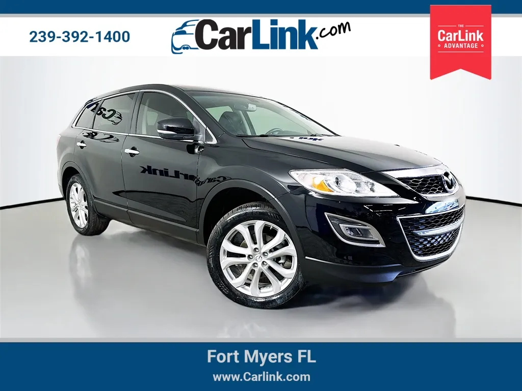 Black 2012 Mazda CX-9 Grand Touring for sale in Fort Myers, FL
