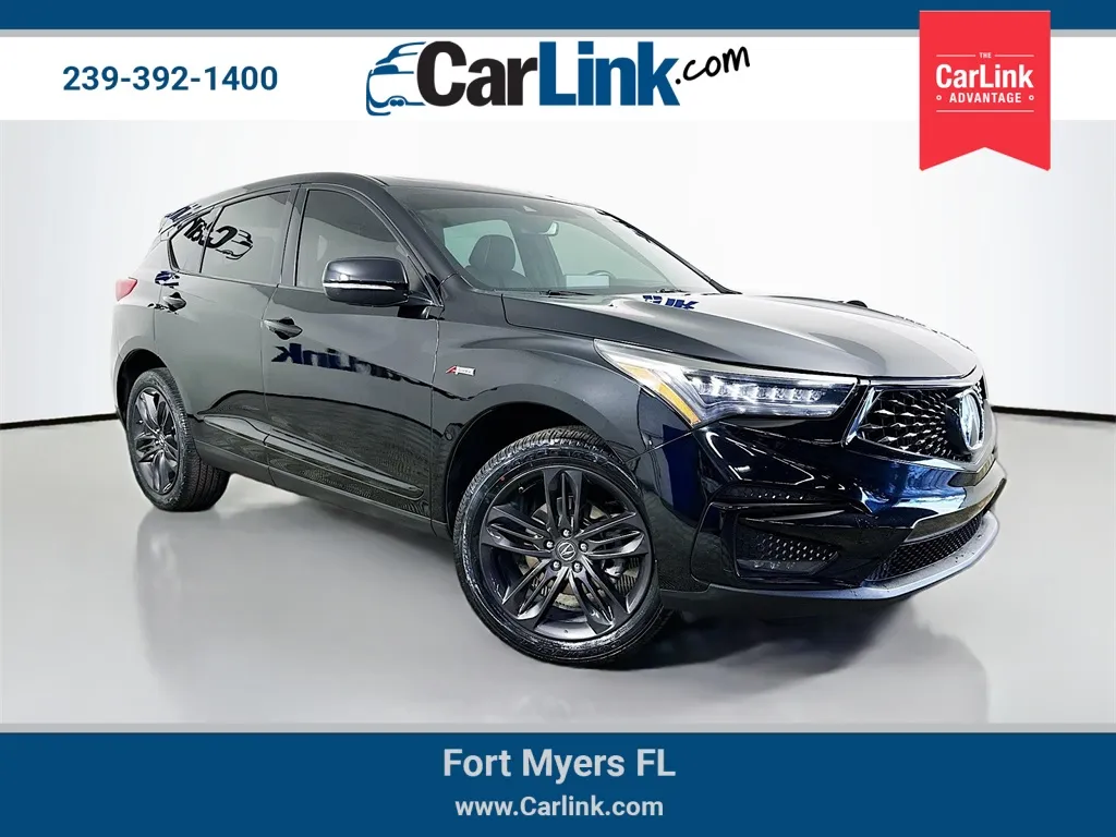 Black 2021 Acura RDX A-Spec Package for sale in Fort Myers, FL
