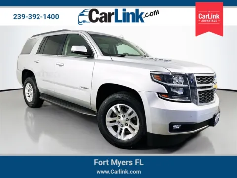 Silver 2018 Chevrolet Tahoe LT for sale in Fort Myers, FL