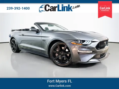 Gray 2018 Ford Mustang GT Premium for sale in Fort Myers, FL