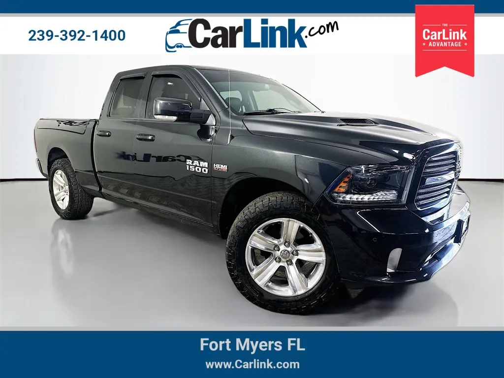 Black 2015 Ram 1500 Sport for sale in Fort Myers, FL