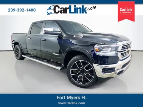 Black 2020 Ram 1500 Laramie for sale in Fort Myers, FL