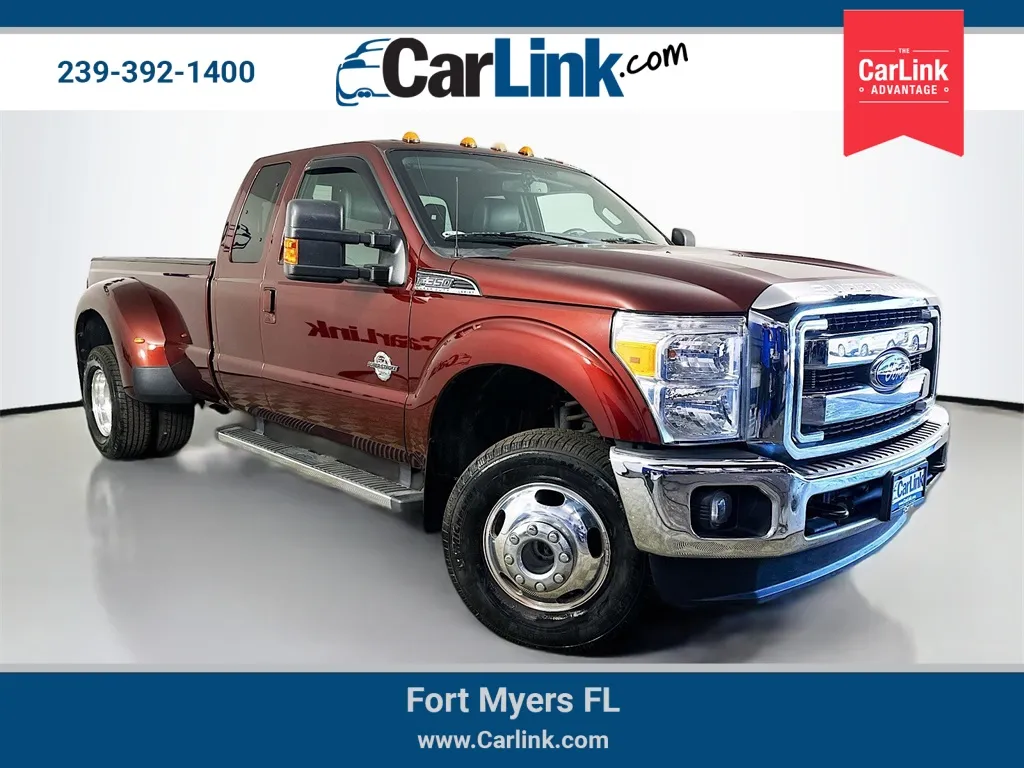 Brown 2016 Ford F-350SD Lariat for sale in Fort Myers, FL