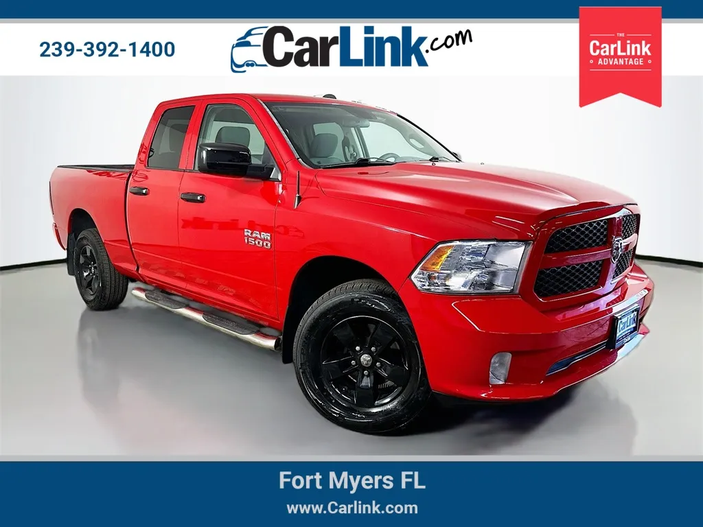 Red 2017 Ram 1500 Express for sale in Fort Myers, FL