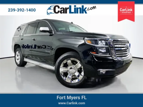 Black 2015 Chevrolet Tahoe LTZ for sale in Fort Myers, FL