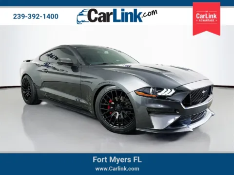 Gray 2019 Ford Mustang EcoBoost for sale in Fort Myers, FL