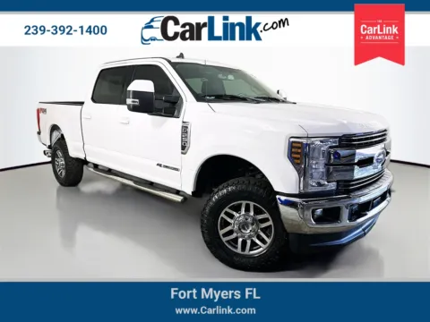 White 2019 Ford F-250SD Lariat for sale in Fort Myers, FL