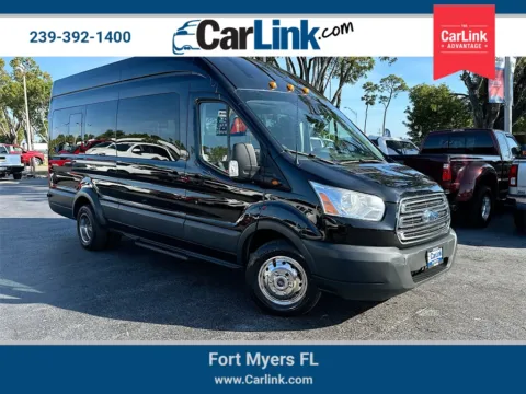 Black 2017 Ford Transit-350 XLT for sale in Fort Myers, FL