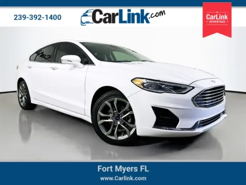 White 2020 Ford Fusion SEL for sale in Fort Myers, FL