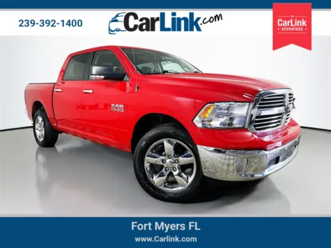 Red 2017 Ram 1500 Big Horn for sale in Fort Myers, FL