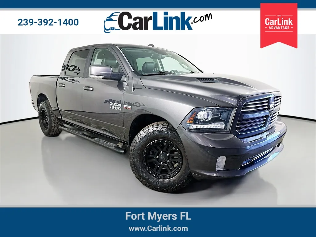 Gray 2017 Ram 1500 Sport for sale in Fort Myers, FL