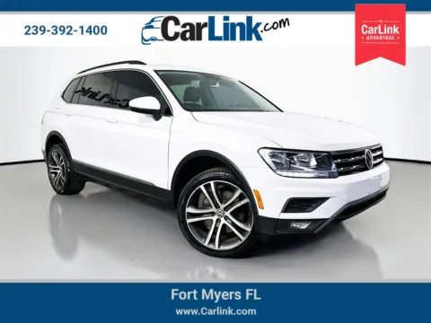 White 2018 Volkswagen Tiguan 2.0T SE for sale in Fort Myers, FL