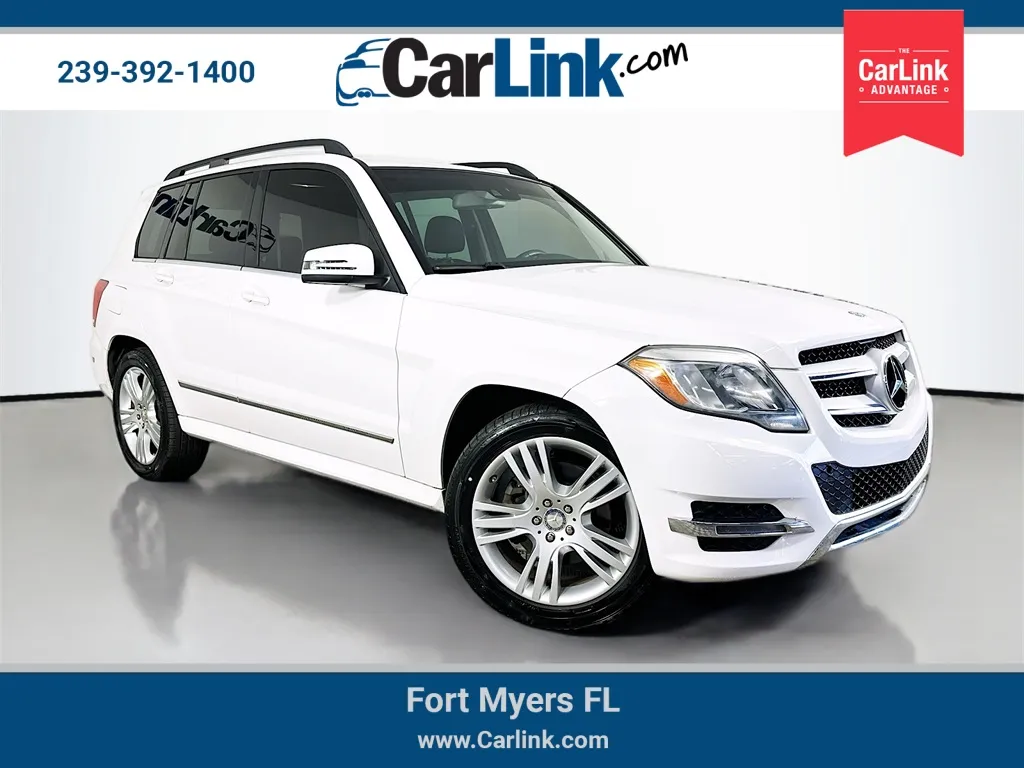White 2015 Mercedes-Benz GLK 350 for sale in Fort Myers, FL