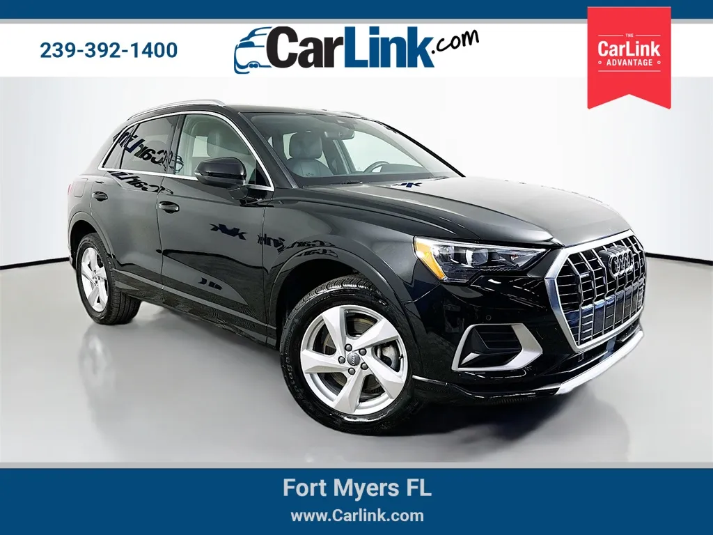 Black 2020 Audi Q3 Premium for sale in Fort Myers, FL