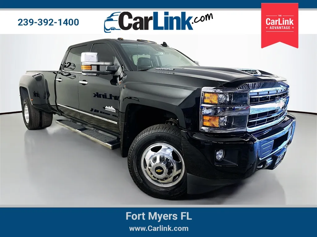 Black 2019 Chevrolet Silverado 3500HD High Country for sale in Fort Myers, FL