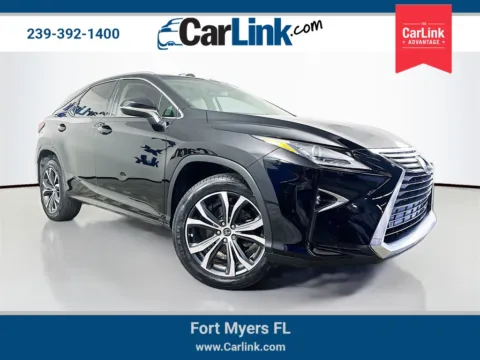 Black 2018 Lexus RX 350 for sale in Fort Myers, FL