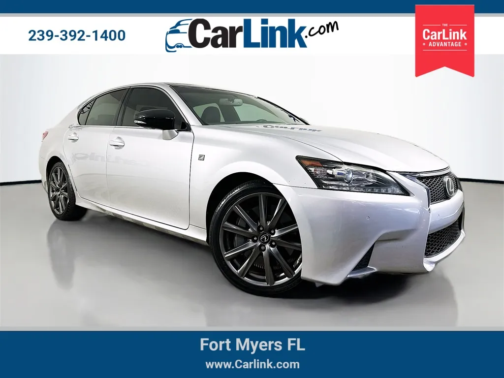 Silver 2014 Lexus GS 350 for sale in Fort Myers, FL