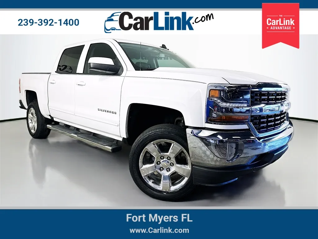 White 2016 Chevrolet Silverado 1500 LT for sale in Fort Myers, FL