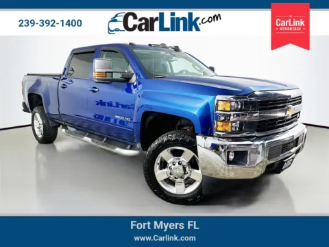 Blue 2016 Chevrolet Silverado 2500HD LT for sale in Fort Myers, FL