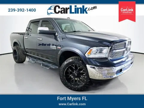Blue 2014 Ram 1500 Laramie for sale in Fort Myers, FL