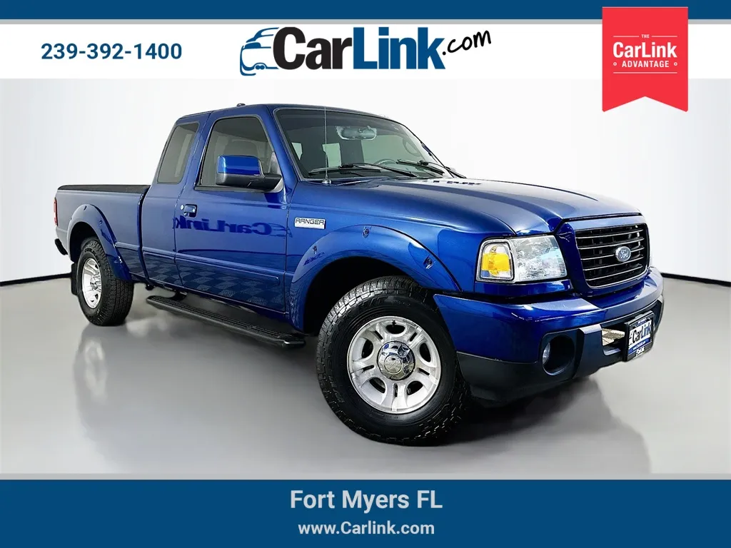 Blue 2008 Ford Ranger Sport for sale in Fort Myers, FL