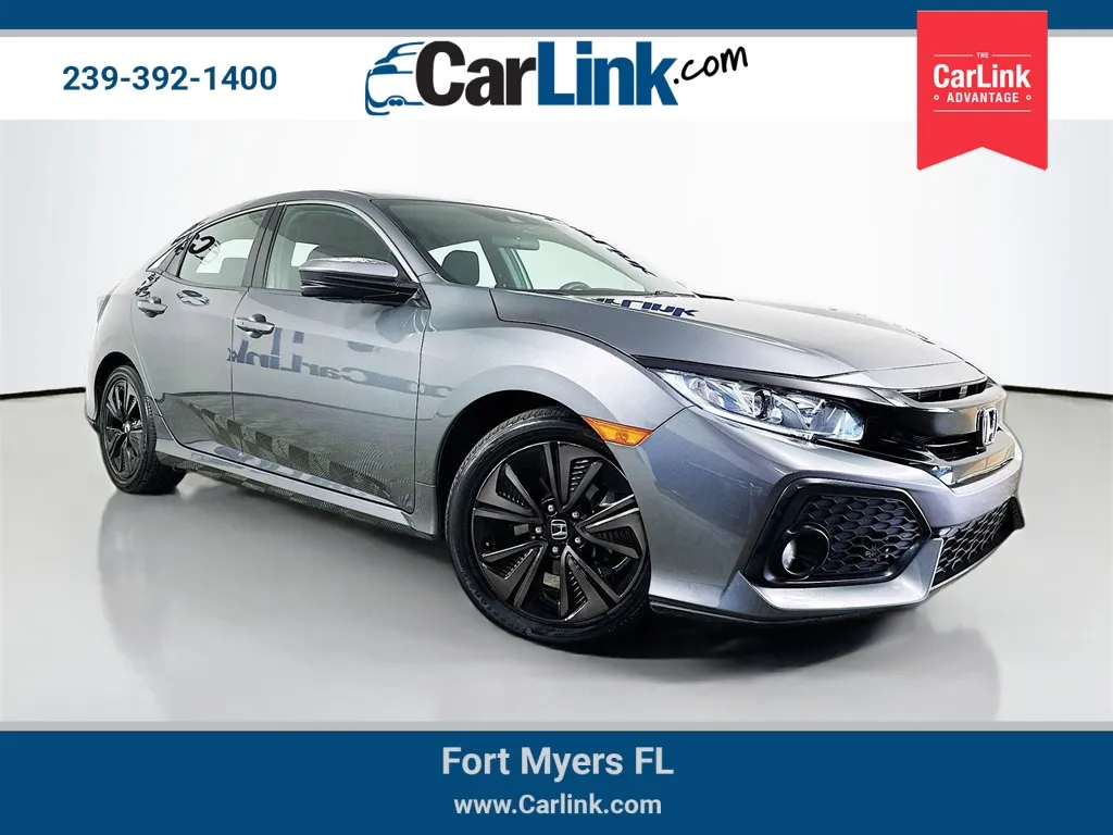 Gray 2019 Honda Civic EX for sale in Fort Myers, FL