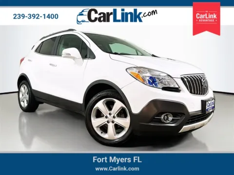 White 2016 Buick Encore Leather for sale in Fort Myers, FL