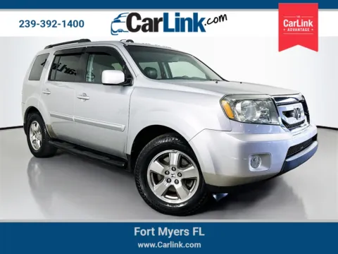 Silver 2010 Honda Pilot EX-L for sale in Fort Myers, FL