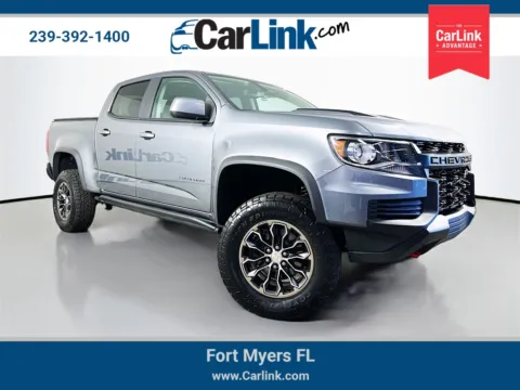 Gray 2021 Chevrolet Colorado ZR2 for sale in Fort Myers, FL