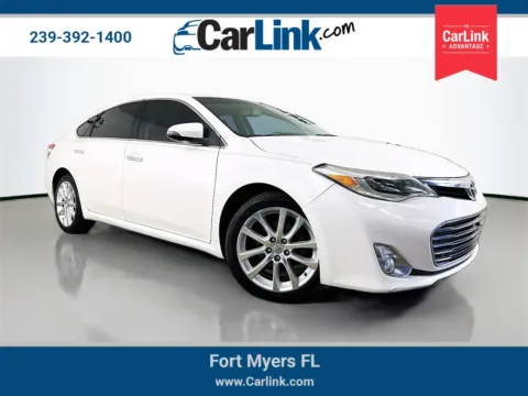 White 2014 Toyota Avalon Limited for sale in Fort Myers, FL