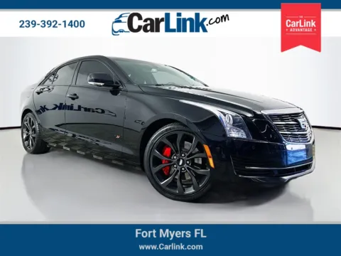Black 2016 Cadillac ATS 3.6L Luxury for sale in Fort Myers, FL