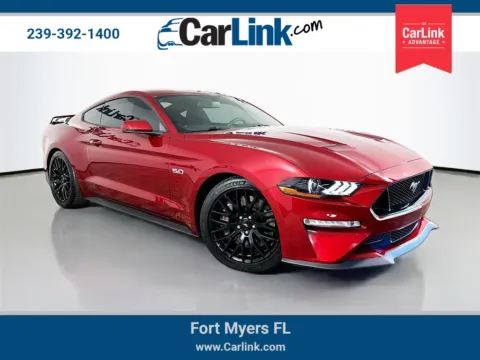 Red 2018 Ford Mustang GT Premium for sale in Fort Myers, FL