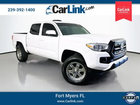 White 2018 Toyota Tacoma SR5 for sale in Fort Myers, FL