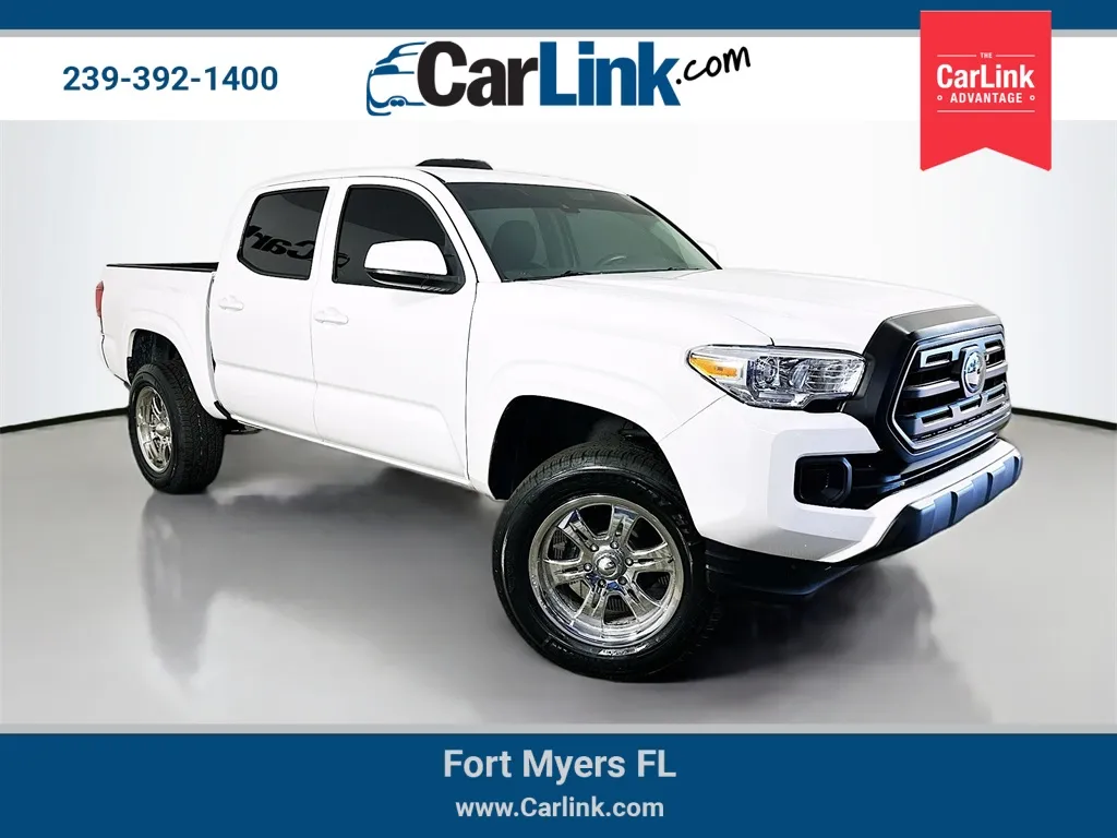White 2018 Toyota Tacoma SR for sale in Fort Myers, FL