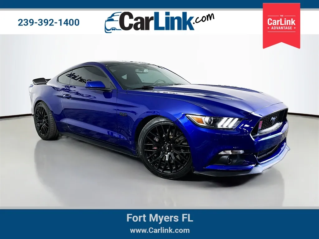 Blue 2015 Ford Mustang GT for sale in Fort Myers, FL