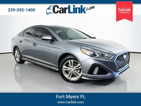 Gray 2018 Hyundai Sonata Sport+ for sale in Fort Myers, FL