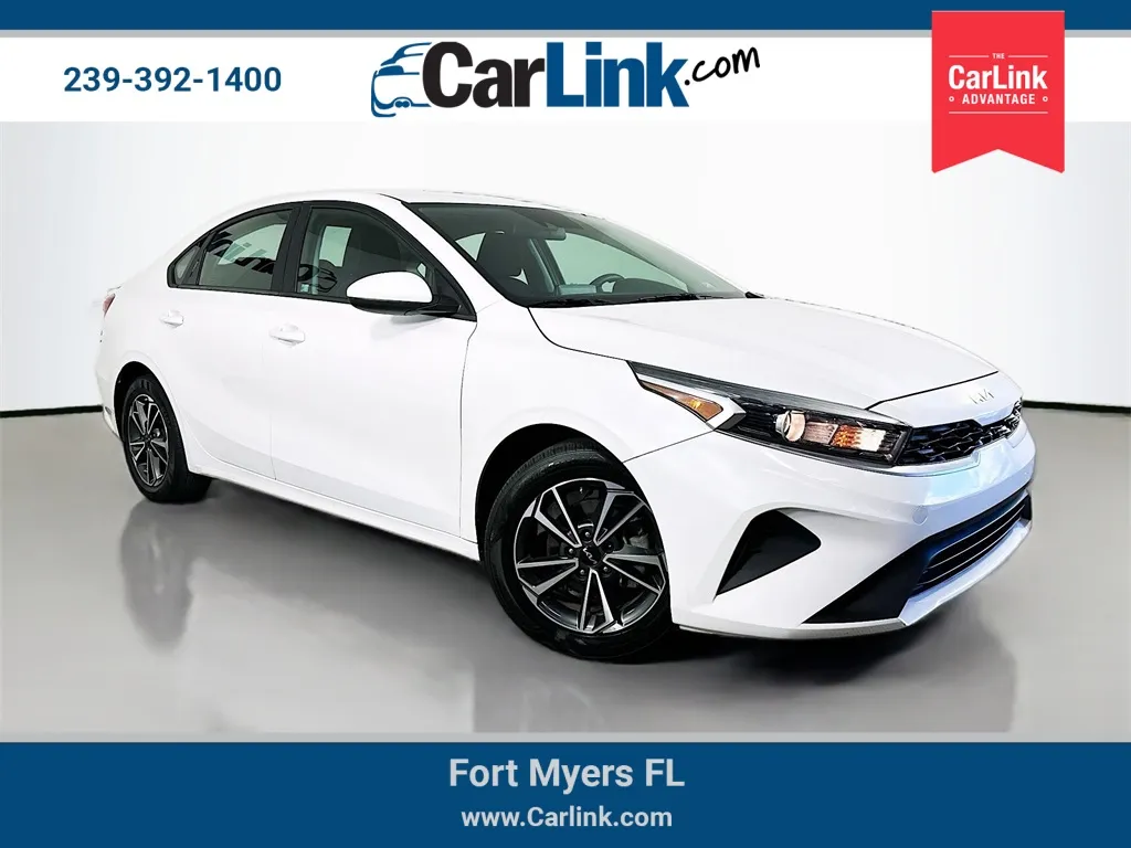 White 2022 Kia Forte LXS for sale in Fort Myers, FL