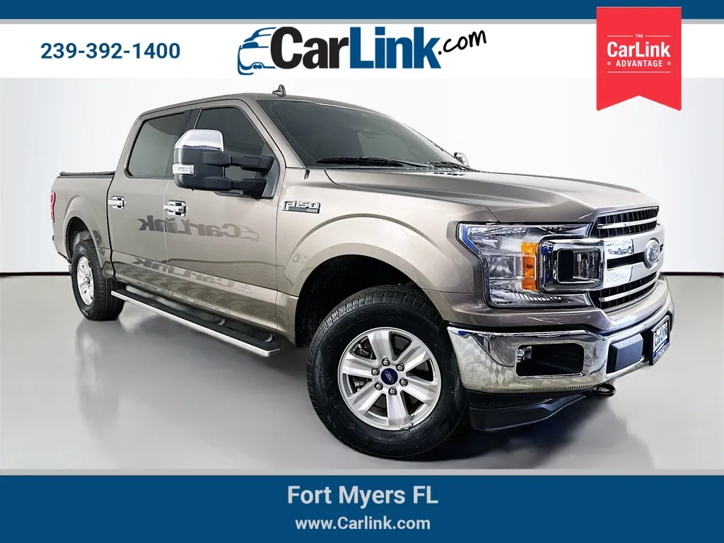 Gray 2019 Ford F-150 XLT for sale in Fort Myers, FL