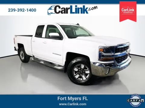 White 2017 Chevrolet Silverado 1500 LT for sale in Fort Myers, FL