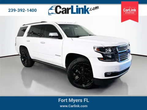 White 2018 Chevrolet Tahoe Premier for sale in Fort Myers, FL