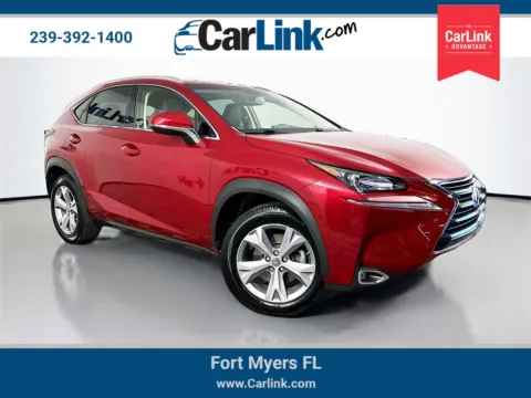 Red 2017 Lexus NX 200t for sale in Fort Myers, FL