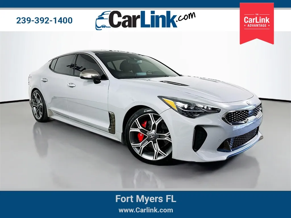 Silver 2020 Kia Stinger GT1 for sale in Fort Myers, FL